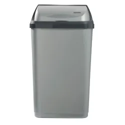 Corbeille papier à clapet coulissant - Oktop