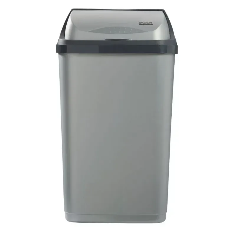 Corbeille papier à clapet coulissant - Oktop