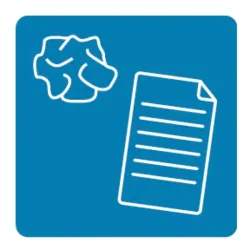 Aimant tri sélectif pour poubelle Rossignol Collec