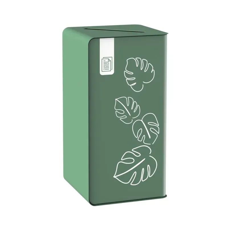 Poubelle de tri design 75l Rossignol Cubatri Signature