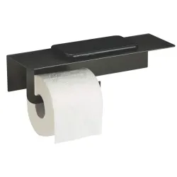 Porte rouleau papier toilette avec tablette - Epure