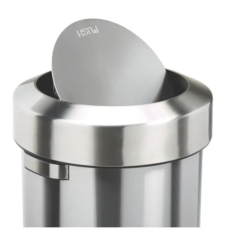 Rossignol Salsa - Poubelle à couvercle basculant ronde 60 litres