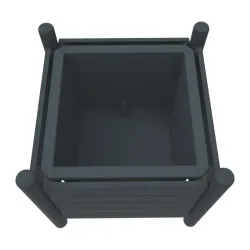 Jardinière 75 litres en métal RAL 7016 - Rossignol Vibrato Métal