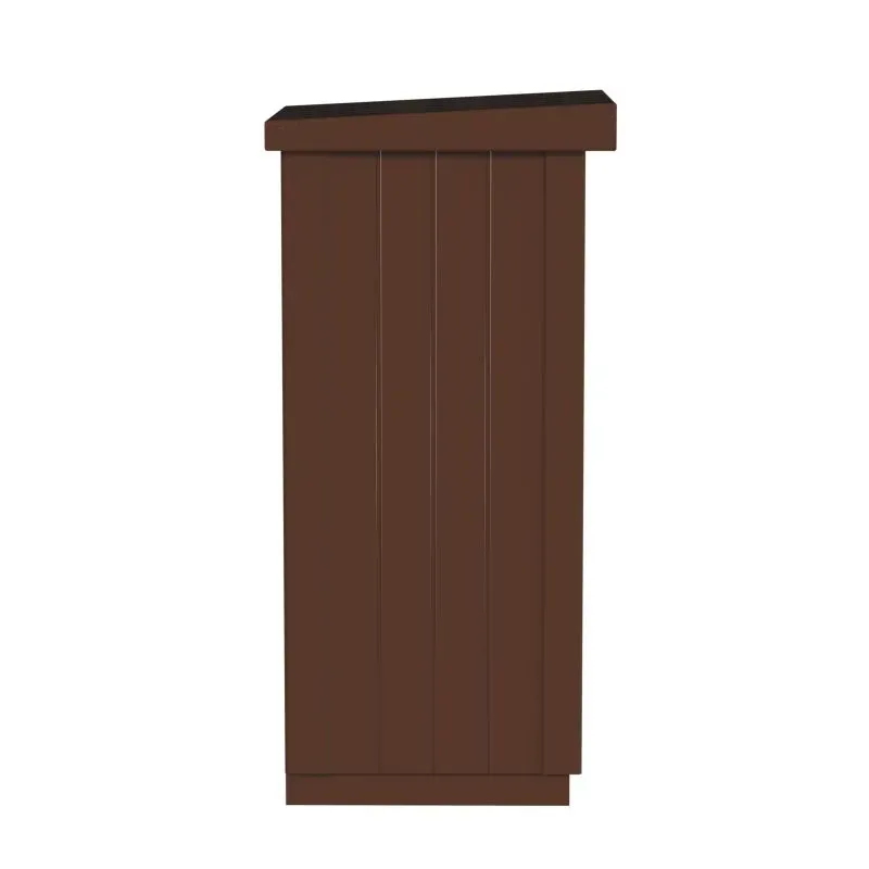 Poubelle de ville béton 130 litres - Rossignol Zeus