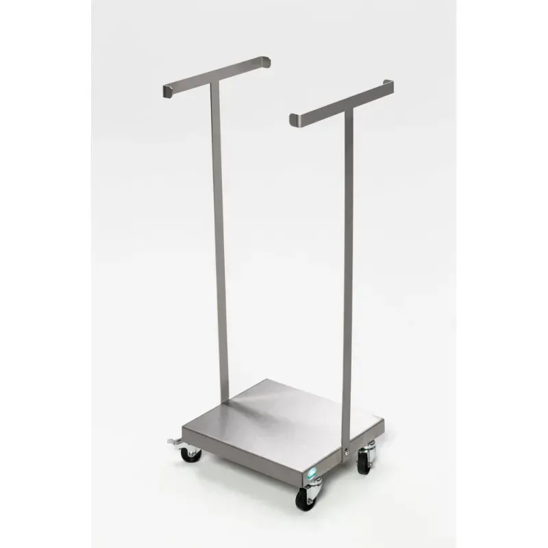 Support sac poubelle inox - Sans couvercle