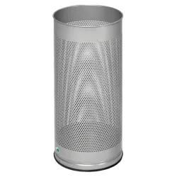 Porte parapluie argenté - Perforé