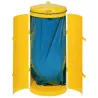 Poubelle de tri 150 litres ouverture facile 2 battants