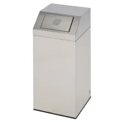 Poubelle de tri sélectif en Inox 45 litres et 76 litres