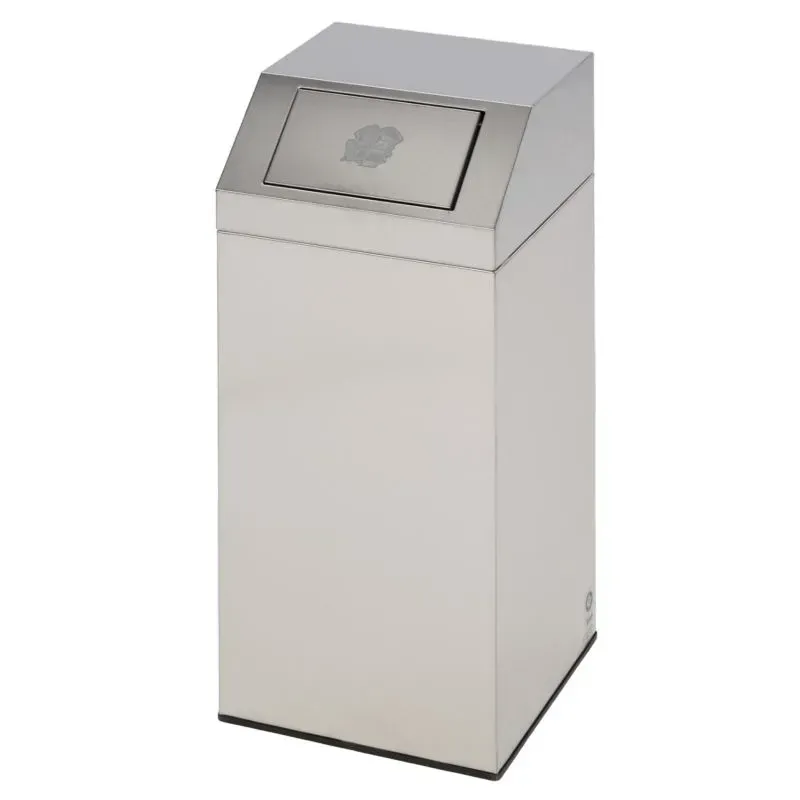 Poubelle de tri sélectif en Inox 45 litres et 76 litres