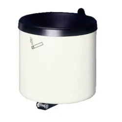 Cendrier mural extérieur rond - anti feu