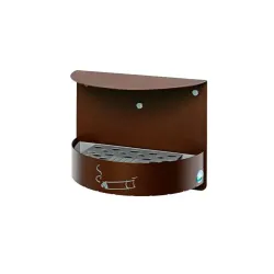 Cendrier mural d'extérieur - acier