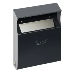 Cendrier mural avec auvent - 2L