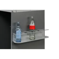 Poubelle pour cartons de pizza et bouteille consignée