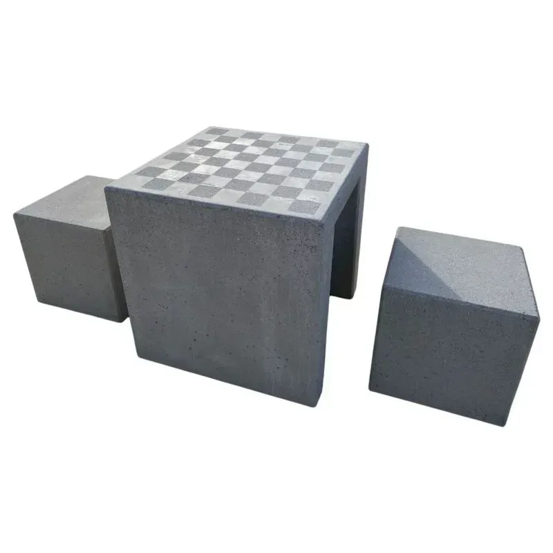 Table d'échecs en béton - Cestas