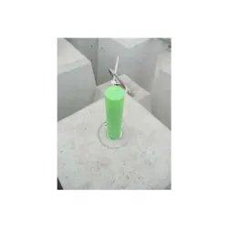 Massif de candélabre à bord droit en béton