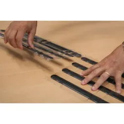 Lot 5 kits de bande de guidage auto-adhésive Iziguide