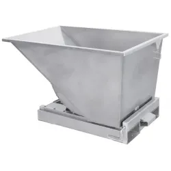 Benne auto-basculante en inox 304