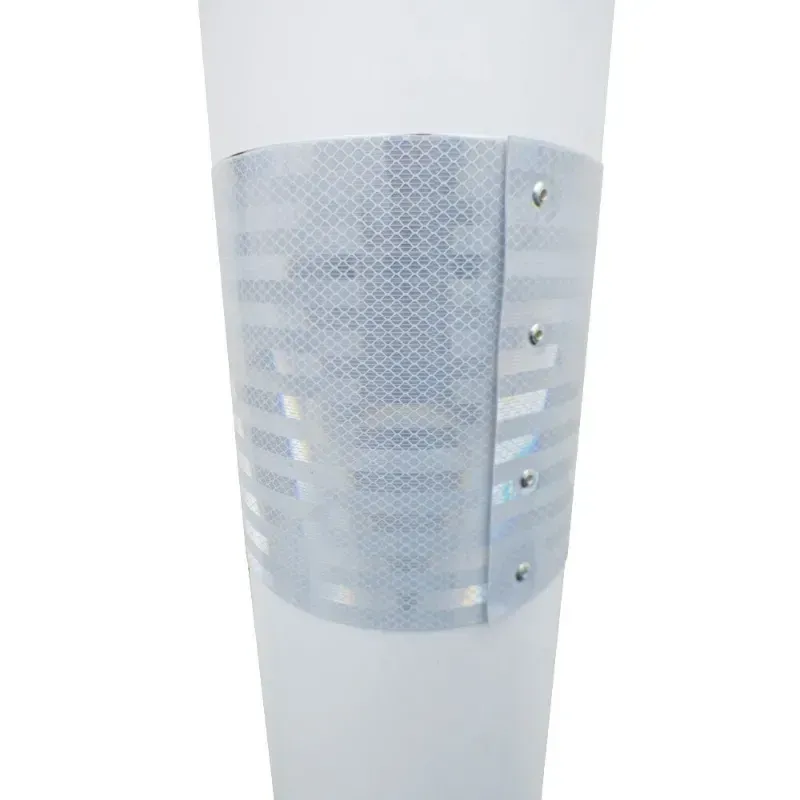 Balisette J1 avec collier blanc rétroréfléchissant