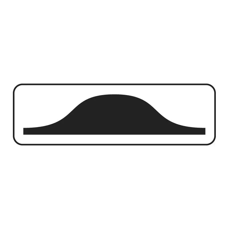 Panonceau passage pour piétons surélevé M9d