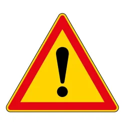 Panneau autres dangers AK14 pour chantier