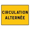 Panneau circulation alternée KC1CA temporaire