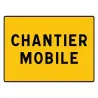 Panneau chantier mobile KC1CM temporaire