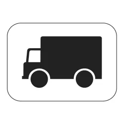 Panonceau véhicules affectés au transport de marchandises M4G