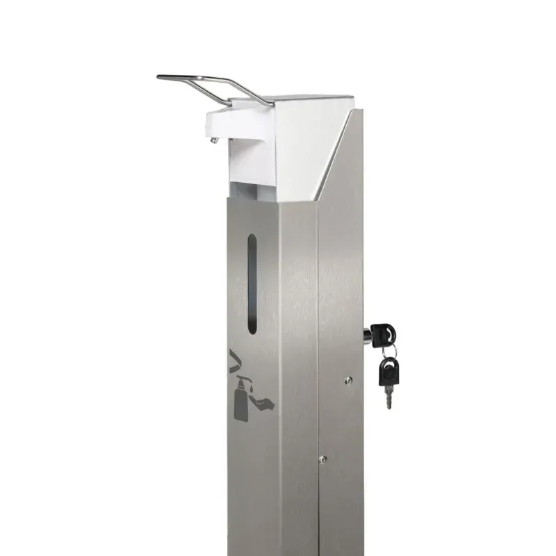 Station de désinfection des mains en acier - VAR HDS 105