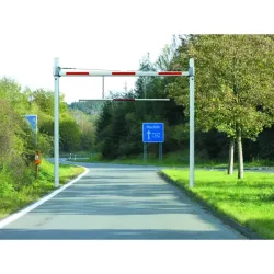 Portique fixe pour parking réglable en hauteur jusqu'à 3.80m HBS100