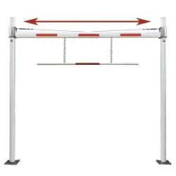 Portique de parking réglable en hauteur et largeur HBS110