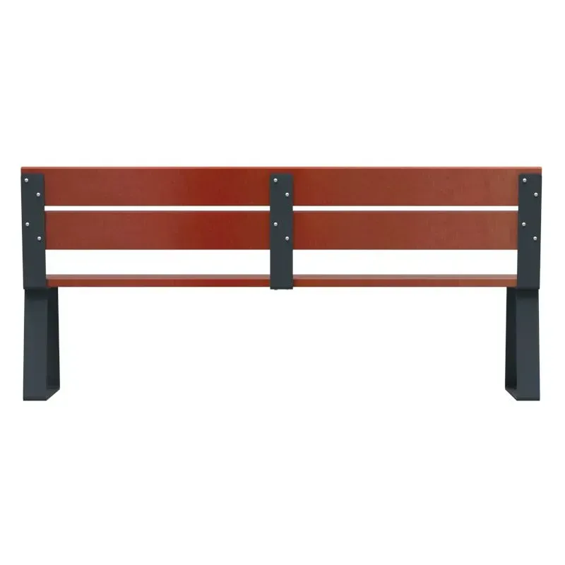 Banc Rossignol Ballade d'extérieur en bois avec pieds acier