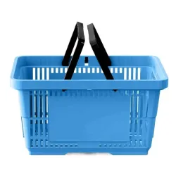 Panier magasin 28 L avec une ou deux anses