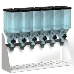 Kit en métal pour distributeur vrac 10 L  à molette à poser