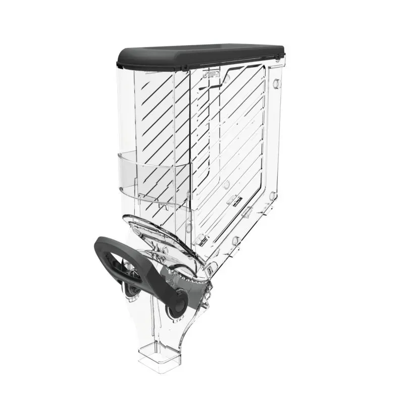 Distributeur de vrac avec poignée de contrôle de quantité