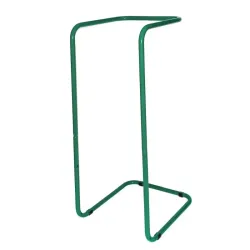 Support sac poubelle 400L en acier galvanisé sans couvercle