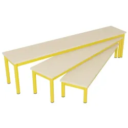 Assise gigogne pour enfants en mélaminé chant ABS