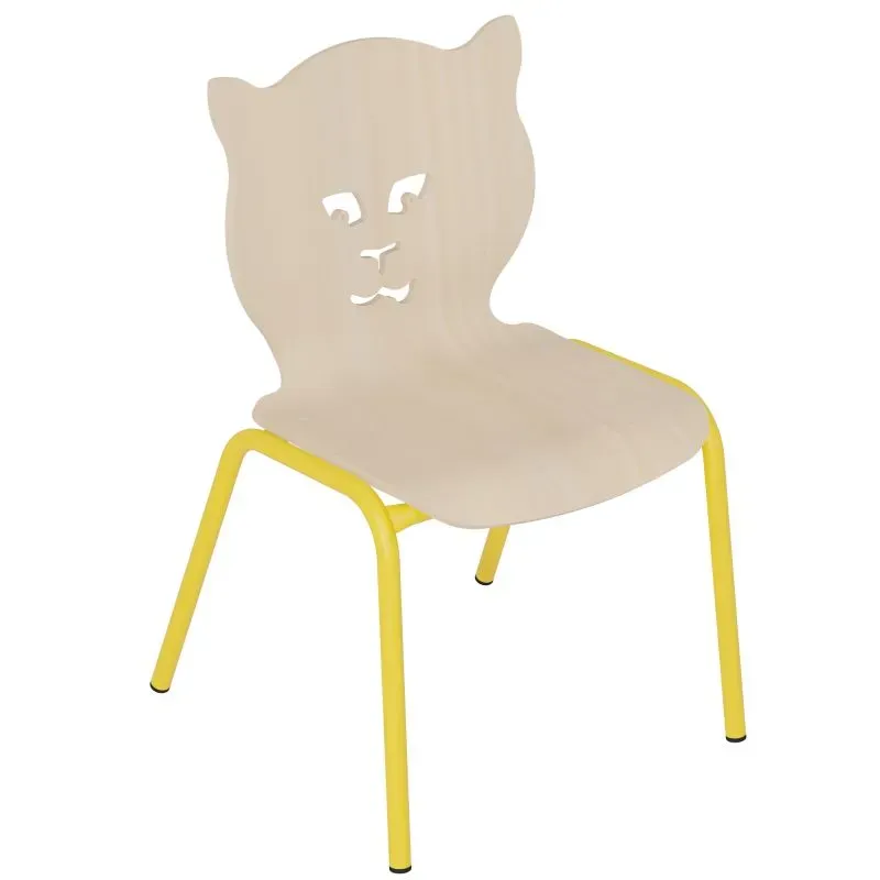 Chaise Ina pour maternelle en polypropylène