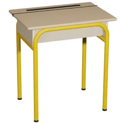 Bureau écolier Lutrins en bois avec casier intégré
