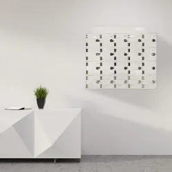 Casier transparent pour 20 smartphones