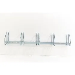 Ratelier 5 vélos mural - Angle 90°