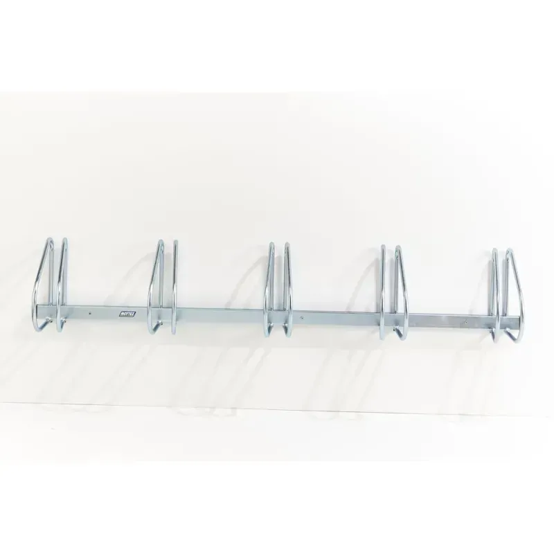 Ratelier 5 vélos mural - Angle 90°