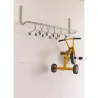 Support de rangement 6 trottinettes à fixer au mur