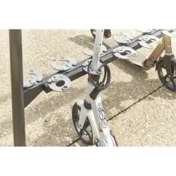 Mottez - Support 12 trottinettes face-à-face sur pieds ou à sceller