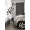 Crochet vélo mural fixation par la pédale