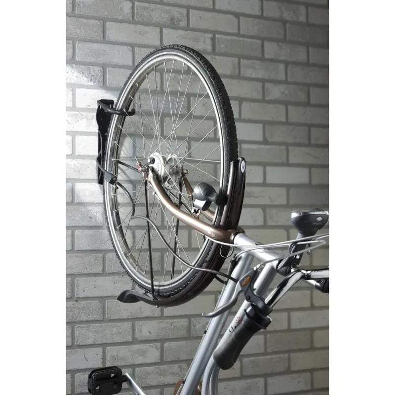 Crochet vélo mural avec système antivol