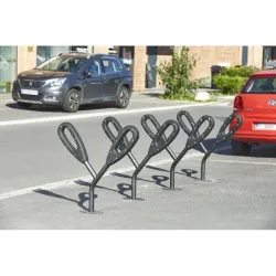 Poteau de rangement 2 vélos Papillon