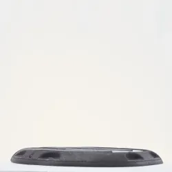 Arceau de parking rabattable su socle en caoutchouc autoportant