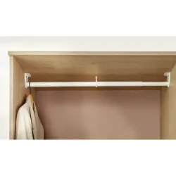 Barre de penderie 40 à 240 cm
