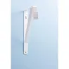 Mottez B241VBC - Equerre fixation murale blanche