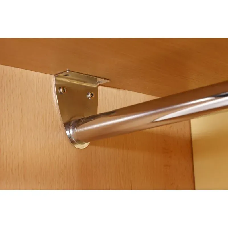 Mottez - Barre de penderie nickelée de 40 à 120 cm